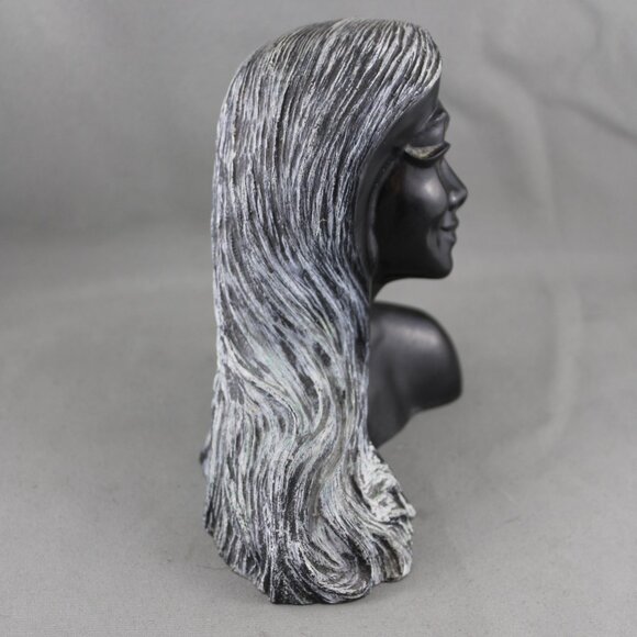 Frank Schirman Female Bust - Kanani the Beauty - Made from Coral - Picture 7 of 9